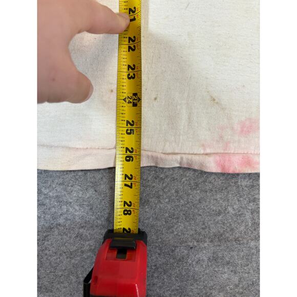 VINTAGE 70s Charlies Angels Allison Shirt Womens Medium White Ringer Tee Promo - Picture 3 of 6